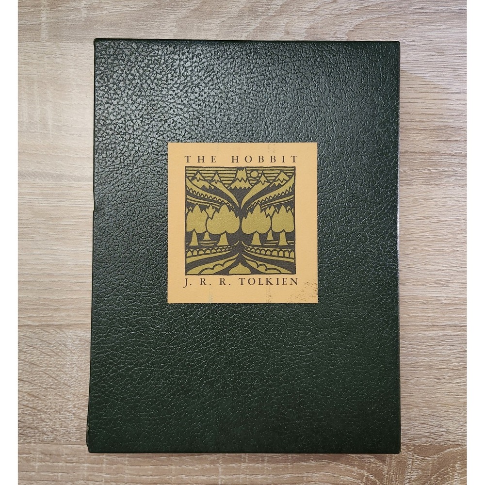 The Hobbit by JRR Tolkien Collectors Edition First Printing Hardcover Spin Damgd